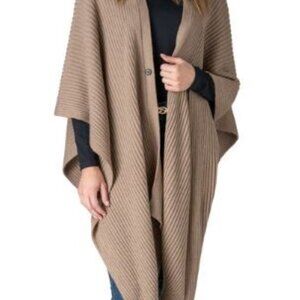 Heritage Sweater Wrap - Taupe OS